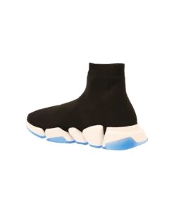 Balenciaga 'speed 2.0' Black Sneakers With Logo Detail In Stretch Fabric Man -Volk Clothing Sales 820259cd7cd855702ca3340541393f16