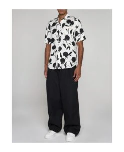 Jacquemus Melo Print Linen Shirt -Volk Clothing Sales 8421a54a1957cdfda7fa44703fd06797