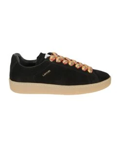 Lanvin Little Curb Low Top Sneakers
