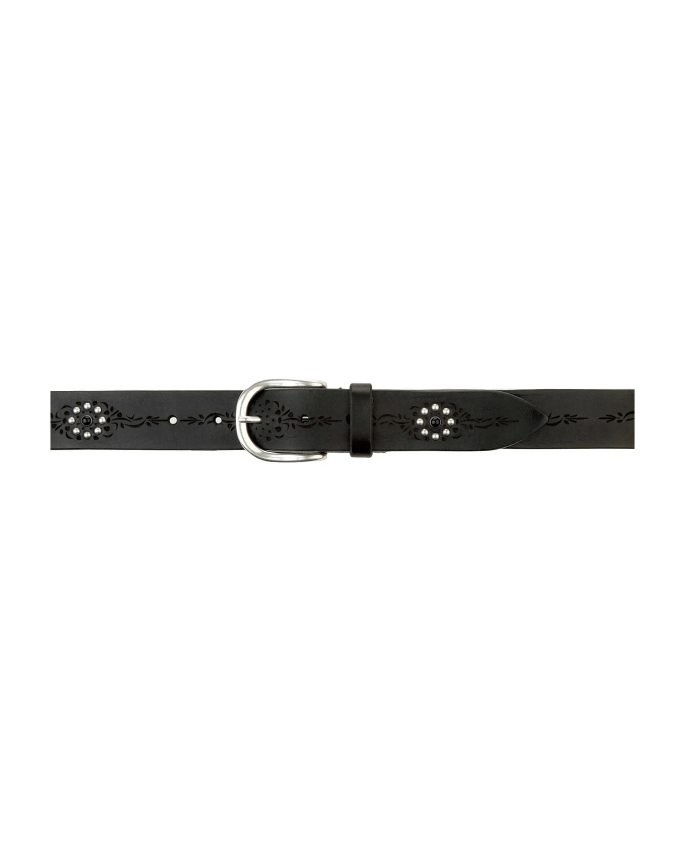 Orciani Black Blade Belt With Cabochon 2 Orciani Black Blade Belt With Cabochon - Image 2