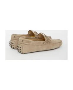 Tod's Dove-colored Gommino Loafers -Volk Clothing Sales 88a0f16fb7b645258a576d52bb83be84