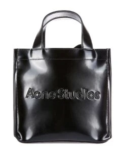 Acne Studios Logo Embossed Mini Tote Bag