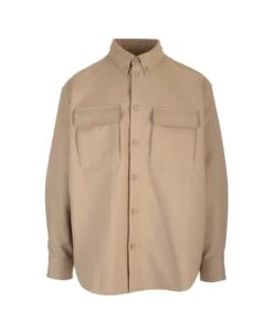 Off-White Camel Overshirt