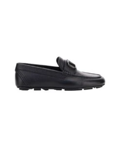 Valentino Garavani Vlogo Plaque Slip-on Loafers
