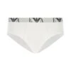 Emporio Armani White Cotton Brief Set