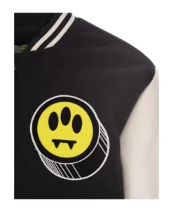 BARROW Black College Bomber Jacket -Volk Clothing Sales 8d9ef87fcbbc638c6033643261522483