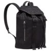 Valentino Garavani Backpack Black Iconographe Nylon Toile Iconographe/vit/palladium