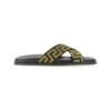 Versace Motif-printed Slip-on Sandals