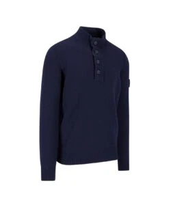 Stone Island 'compass' High Neck Sweater