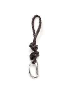 Bottega Veneta Drop Hook Intreccio Key Ring