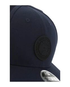 Canada Goose Navy Blue Polyester Baseball Cap -Volk Clothing Sales 9095ecdd9b3791d32df68adc685394bf