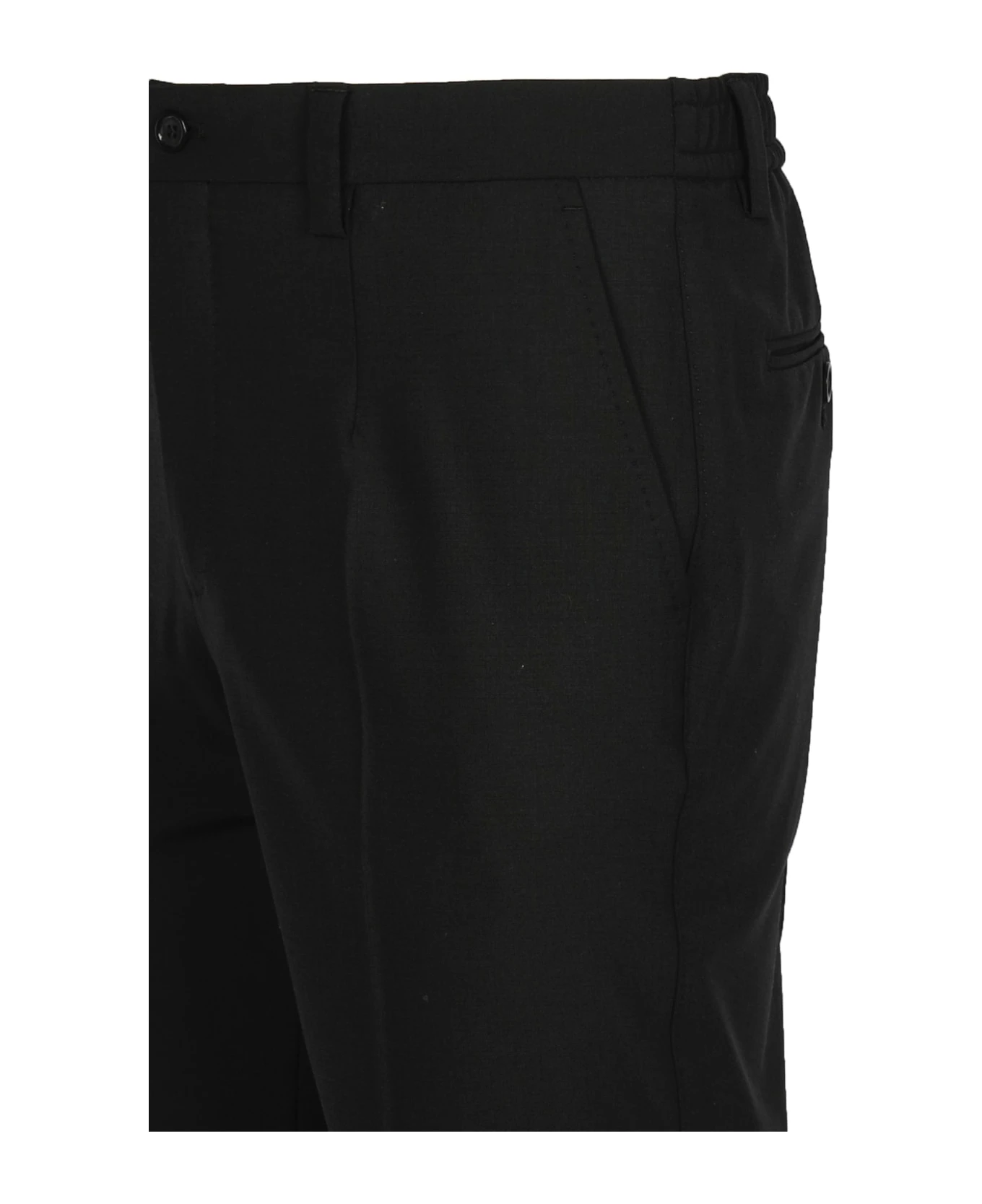 Dolce & Gabbana Stretch Trousers With Dg Embroidered 2 Dolce & Gabbana Stretch Trousers With Dg Embroidered - Image 2