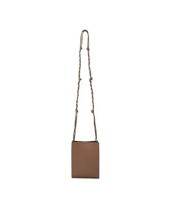 Jil Sander Tangle Bag In Beige Leather