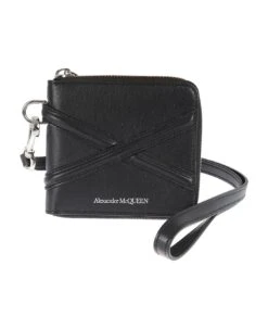 Alexander McQueen Zip-around Billfold Coin Case