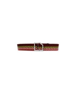 Lanvin All-over Curb Pattern Buckle Belt