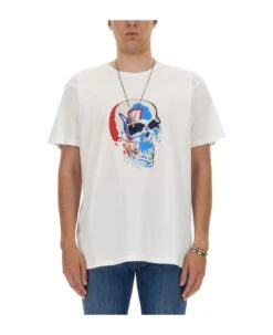 Alexander McQueen Skull T-shirt