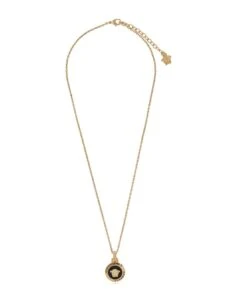 Versace Medusa Pendant Chain-link Necklace