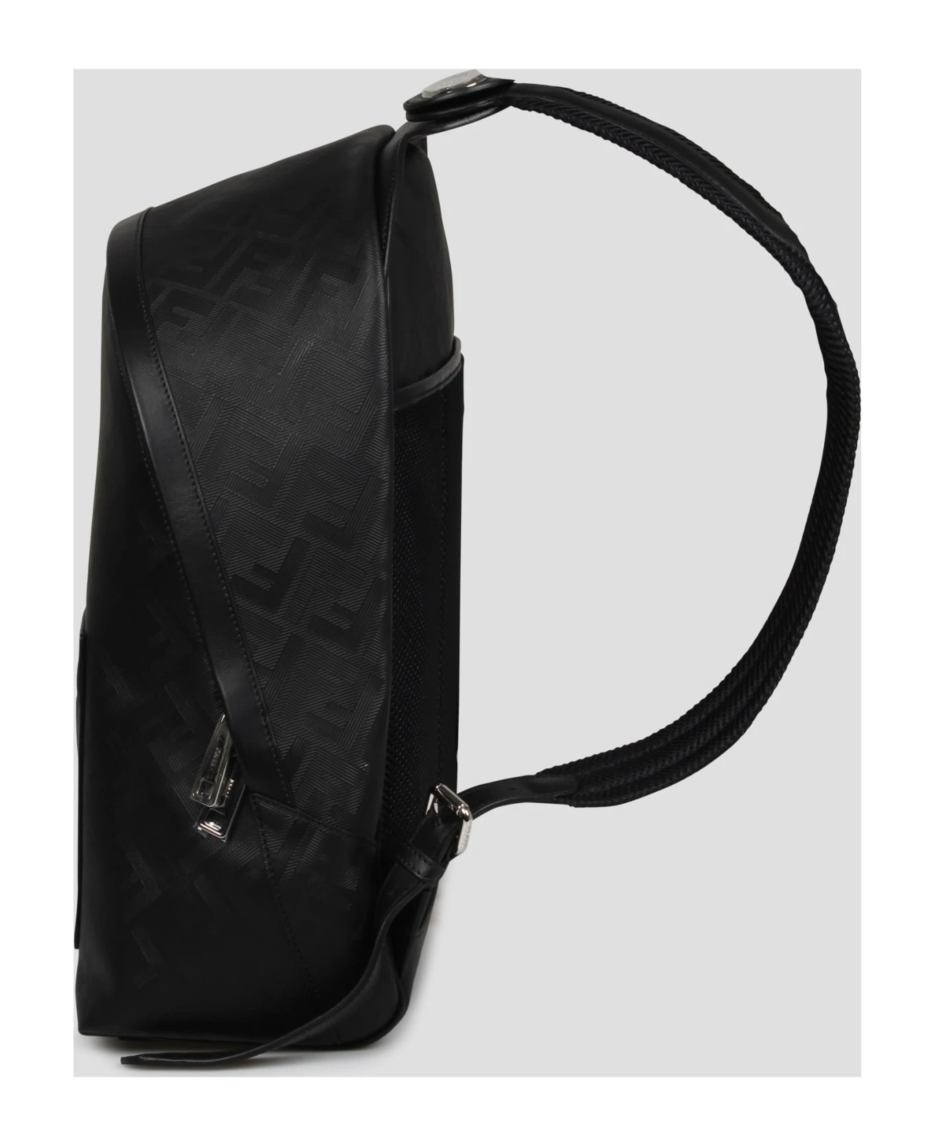 FENDI Chiodo Shadow Diagonal Backpack 3 FENDI Chiodo Shadow Diagonal Backpack - Image 3