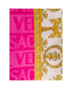Versace Beach Towel Tessuto Spugna Cotone