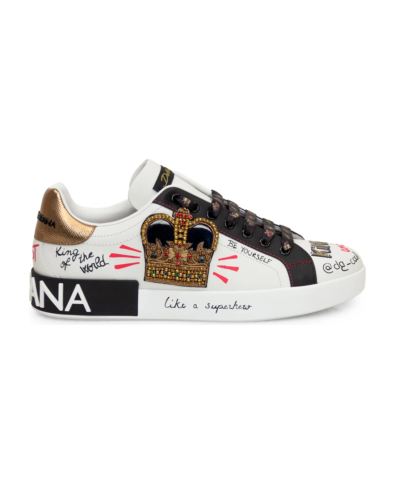 Dolce & Gabbana Portofino Spoiler Sneaker 1 Dolce & Gabbana Portofino Spoiler Sneaker