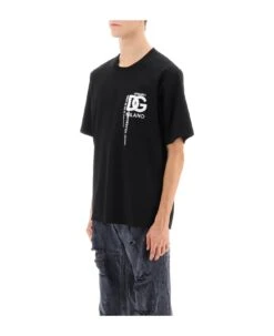 Dolce & Gabbana T-shirt With Embroidery And Prints -Volk Clothing Sales 980c0085e58218c988692e5356fff4b7