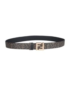 FENDI Ff Motif Reversible Belt