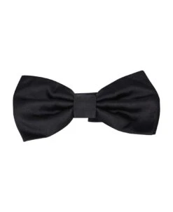 Dolce & Gabbana Silk Black Bow Tie