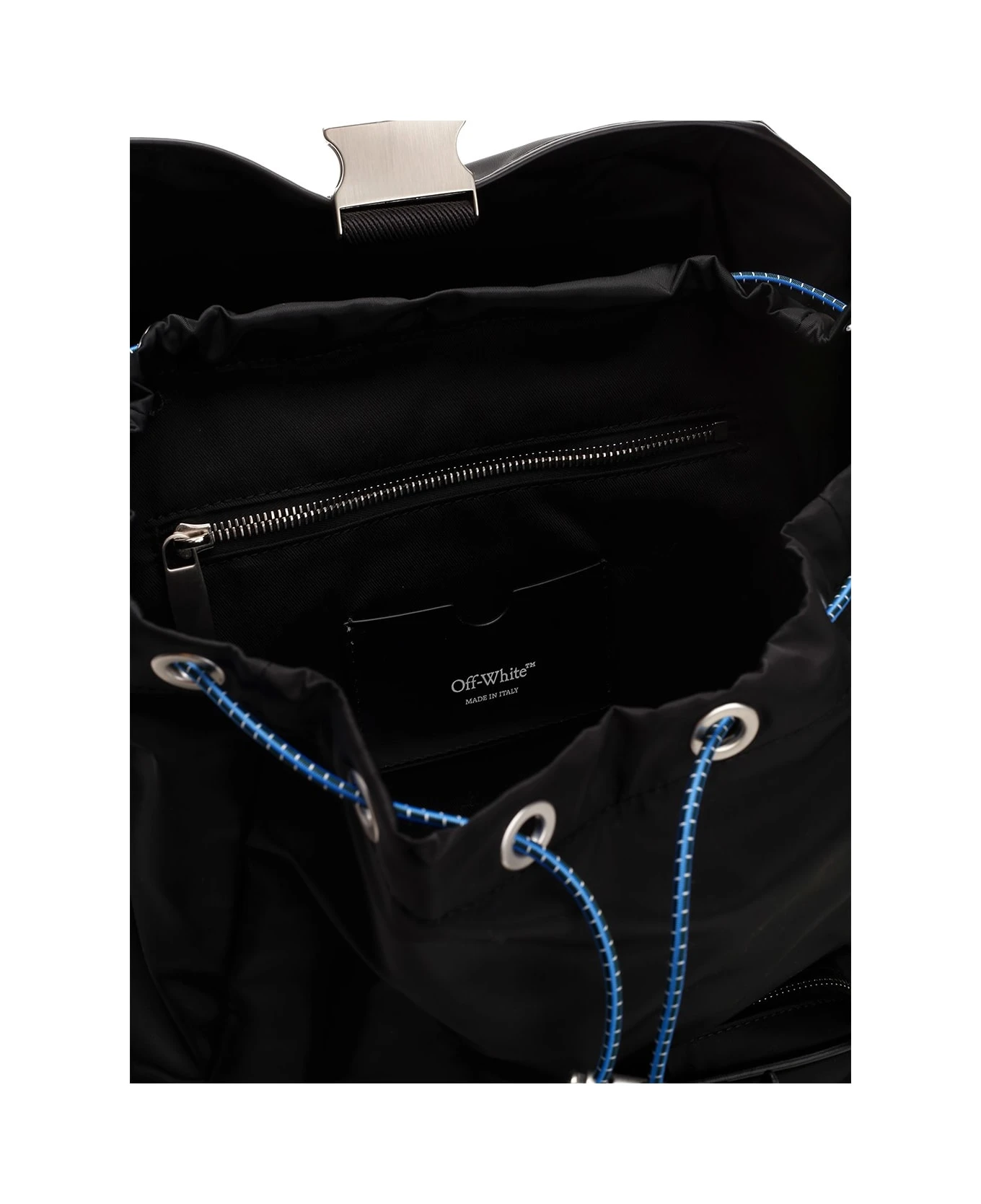 Off-White Black Nylon Backpack 4 Off-White Black Nylon Backpack - Image 4