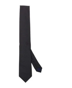 CORNELIANI Black Silk Blend Tie