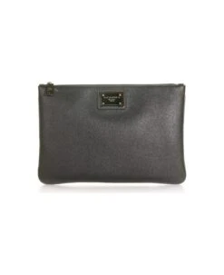Dolce & Gabbana Pouch With Logoed Plaque