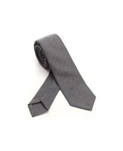 Grey Wool Tie
