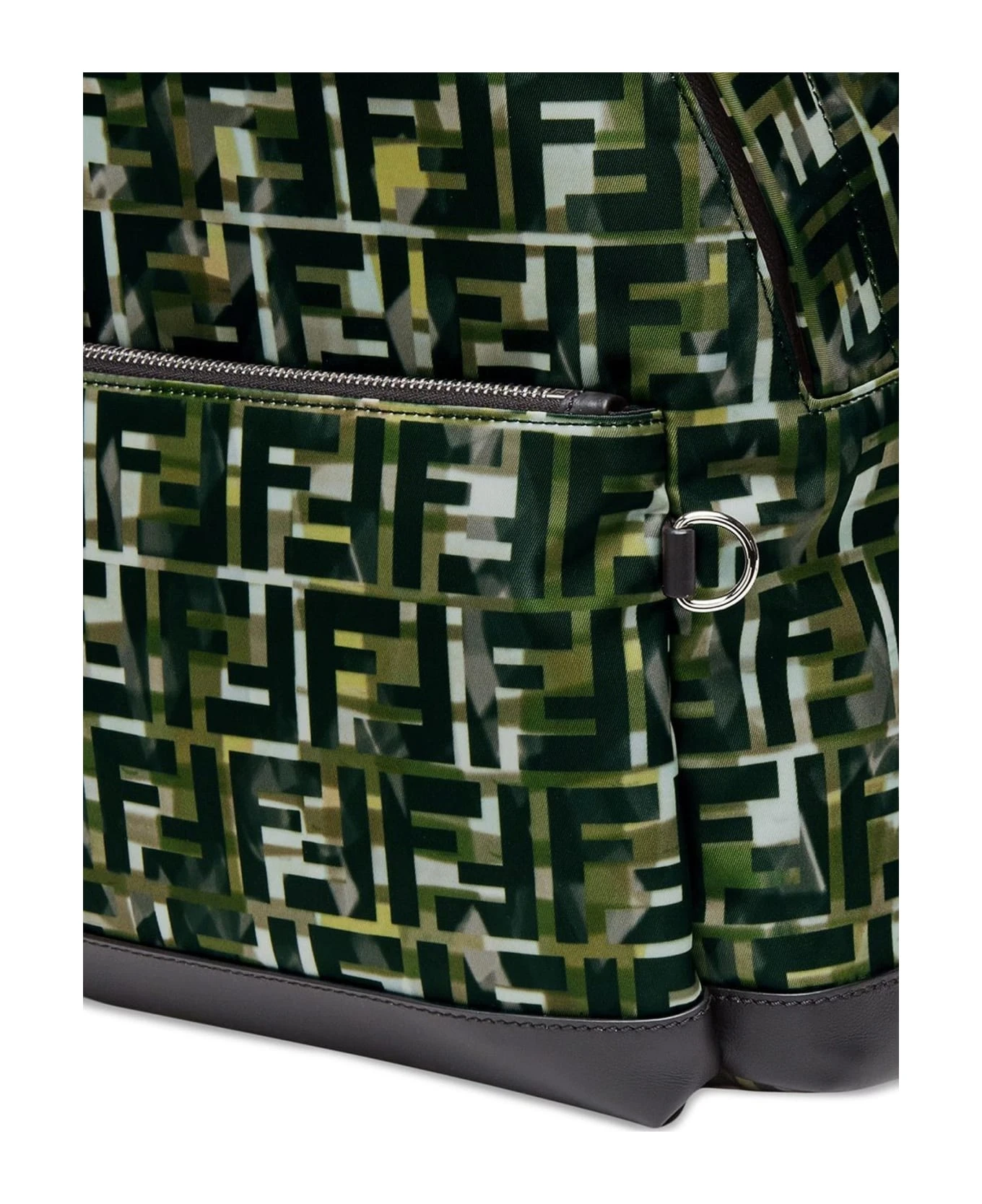 FENDI Ff Monogram Camouflage Backpac 4 FENDI Ff Monogram Camouflage Backpac - Image 4