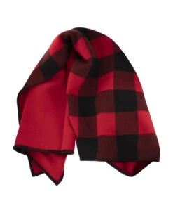 Pure Wool Check Scarf Woolrich