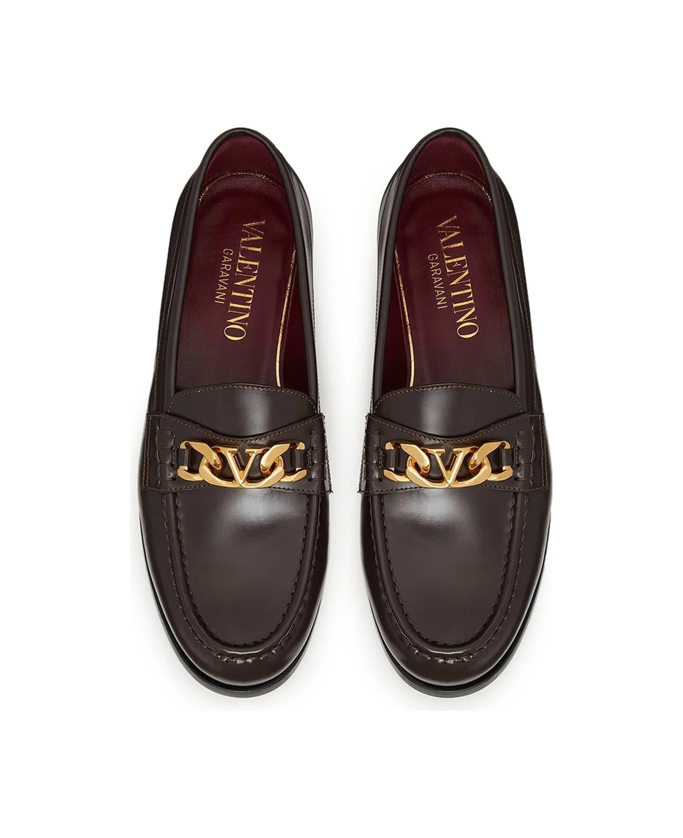 Valentino Garavani Loafer Chainlord T. 20 Brass Logo Chain 4 Valentino Garavani Loafer Chainlord T. 20 Brass Logo Chain - Image 4