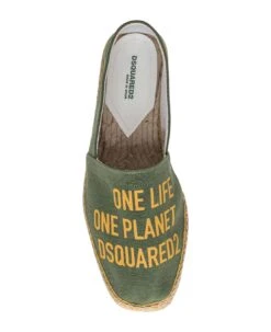 DSQUARED2 One Life One Planet Espadrilles -Volk Clothing Sales 9cab6f456cb4f569fcf5e5a9cb2c2969