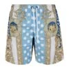 Versace Drawstring Printed Shorts