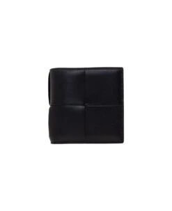 Bottega Veneta Leather Folding Wallet