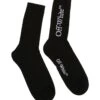 Off-White Big Logo Bksh Mid Calf Socks