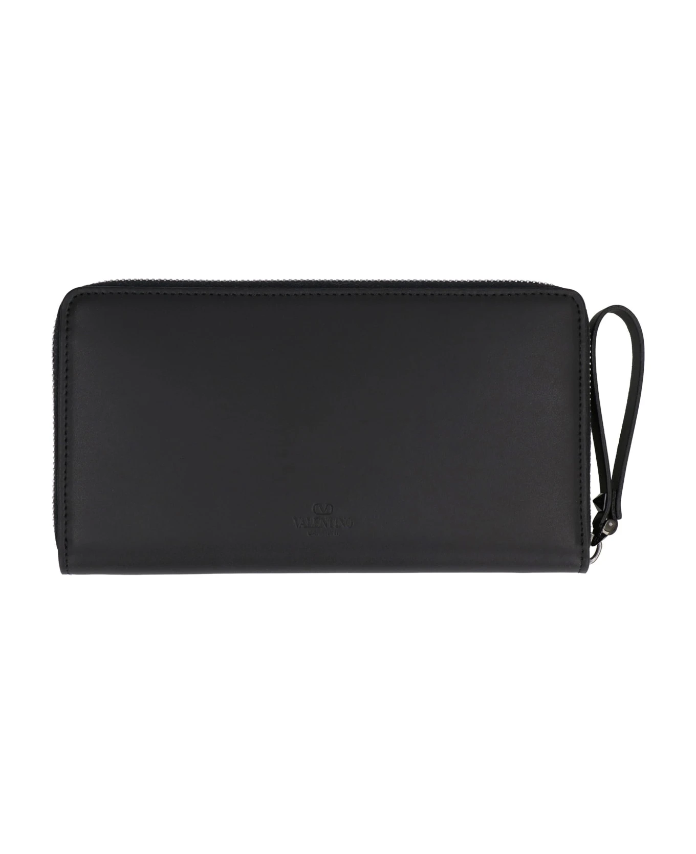 Valentino Garavani - Logo Leather Wallet 3 Valentino Garavani - Logo Leather Wallet - Image 3