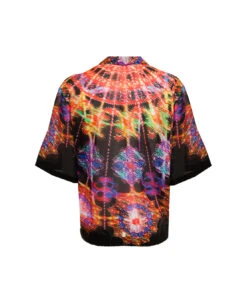 Dolce & Gabbana Man's Multicolor Cotton Shirt With Luminarie Print -Volk Clothing Sales 9f2a7db15ee6a3d57d918797ba23a0e7