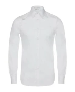 Alexander McQueen Cntstd Hrnss Shirt