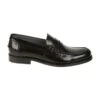 Tod's Glossy Engraved Logo Loafers