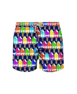 MC2 Saint Barth Ice Cream Mid-lentgh Swim Shorts