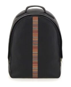 PAUL SMITH "london" Leather Backpack
