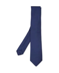 Kiton Royal Blue Silk Tie