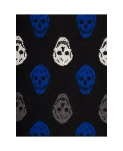 Reversible Skull Black And Beige Wool Scarf Alexander Mcqueen Man -Volk Clothing Sales a16af1255a3381c3e8b41ba46634a128