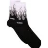 Vision Of Super Flame Print Socks