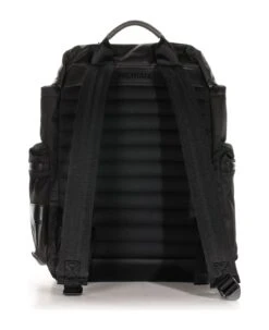 Premiata Water-repellent Black Booker Backpack -Volk Clothing Sales a18b87295b48c31ba6dc94bd83c43849