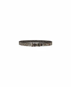 Golden Goose Sil Washed Leather Belt