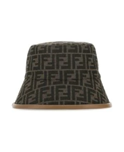 FENDI Embroidered Polyester Blend Bucket Hat -Volk Clothing Sales a3465d64c87c39ccbac04b6488be81c0